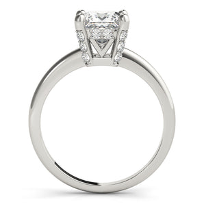 Classic Princess Cut Engagement Ring