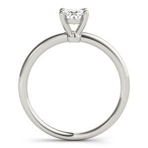 Classic Petite Oval Solitaire Engagement Ring