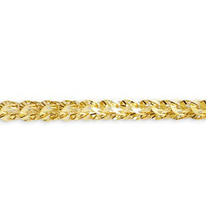 10k Yellow Gold Fancy Link Bracelet