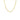 10k Yellow Gold Paper Clip Necklace 2mm